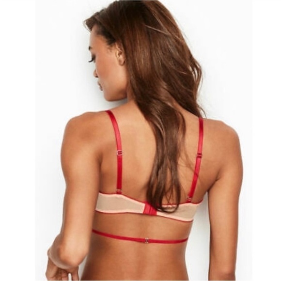 NWT Victoria's Secret Dream Angels Sequin Heart Bra - Picture 2 of 10